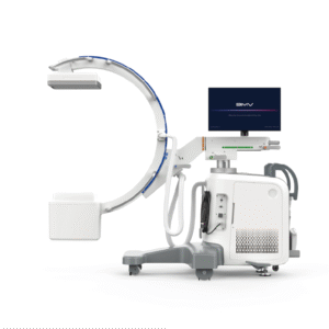 VividFluoro™BDR-65 Portable Fluoroscopy, Mobile Vet C-Arm X-Ray System with Monitor Cart