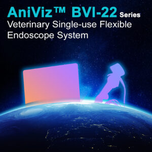 AniViz™ BVI-22 Series Veterinary Single-use Flexible Endoscope System For Large & Small Animals Solutions