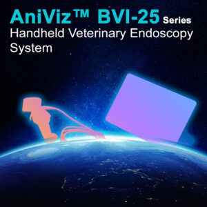 AniViz™ BVI-25 Handheld Veterinary Endoscopy System For Large & Small Animals