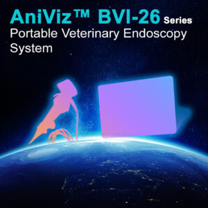 AniViz™ BVI-26 Portable Veterinary Endoscopy System For Large & Small Animals Solutions